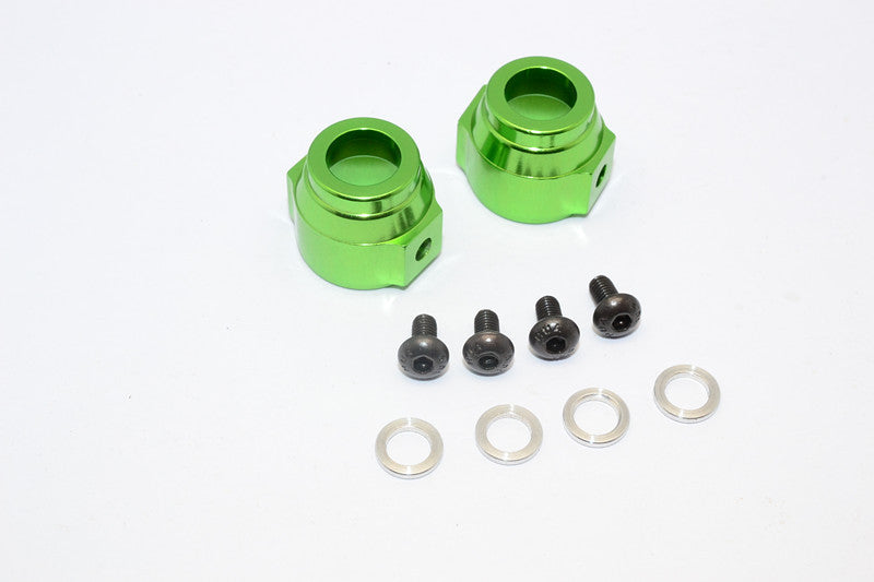 Vaterra K5 Blazer Ascender Aluminum Rear Hub Carrier - 1Pr Set Green