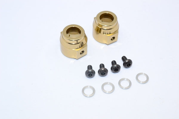 Vaterra K5 Blazer Ascender Aluminum Rear Hub Carrier - 1Pr Set Titanium