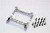 Vaterra K5 Blazer Ascender Aluminum Servo Mount - 2Pcs Set Gray Silver
