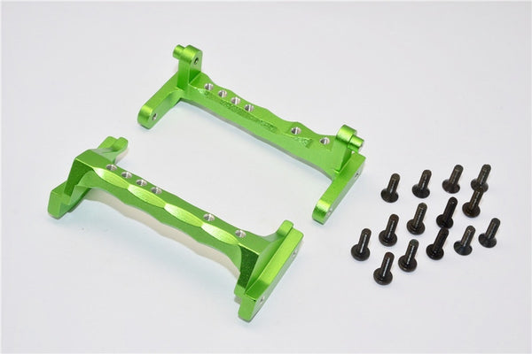 Vaterra K5 Blazer Ascender Aluminum Servo Mount - 2Pcs Set Green