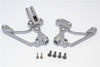 Vaterra K5 Blazer Ascender Aluminum Front Shock Tower - 2Pcs Set Gray Silver
