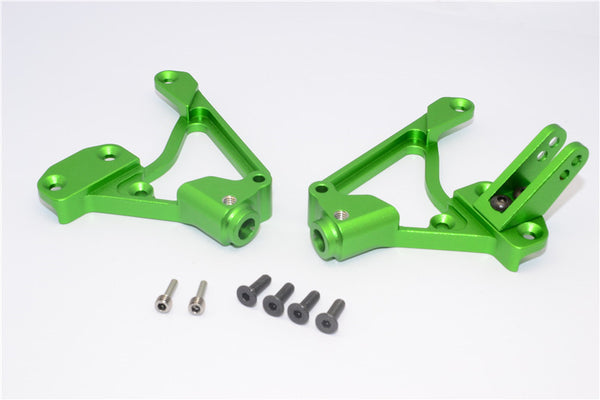 Vaterra K5 Blazer Ascender Aluminum Front Shock Tower - 2Pcs Set Green