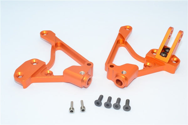 Vaterra K5 Blazer Ascender Aluminum Front Shock Tower - 2Pcs Set Orange