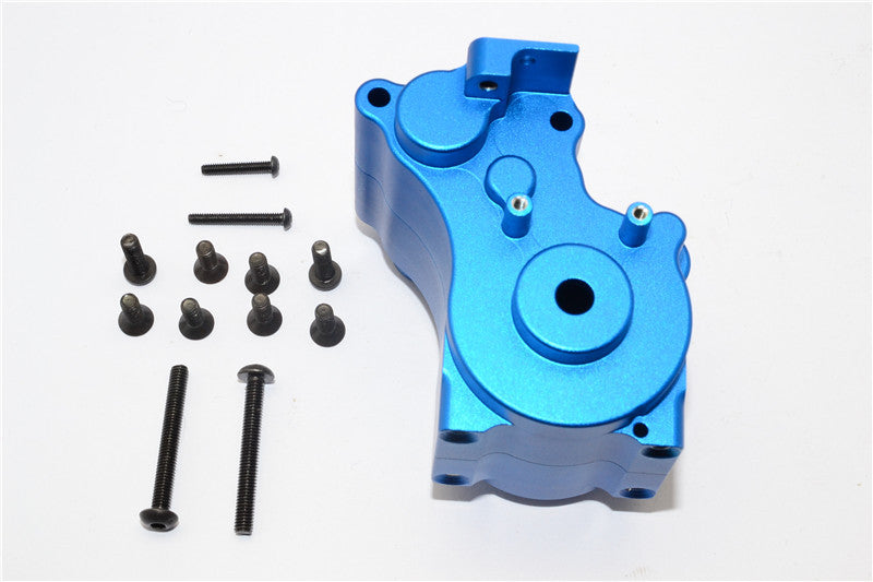 Vaterra K5 Blazer Ascender Aluminum Center Gear Box - 2Pcs Set Blue