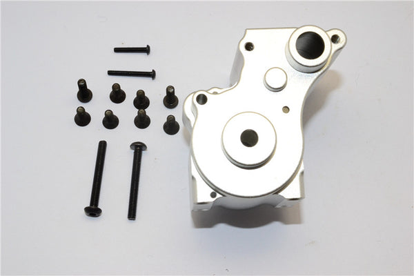 Vaterra K5 Blazer Ascender Aluminum Center Gear Box - 2Pcs Set Silver