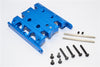 Vaterra K5 Blazer Ascender Aluminum Center Gear Box Bottom Mount - 1Pc Set Blue