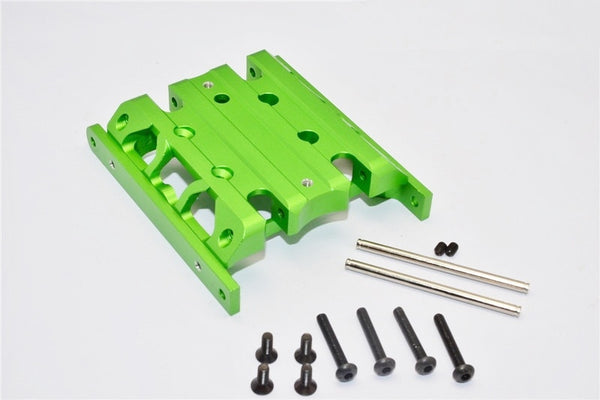Vaterra K5 Blazer Ascender Aluminum Center Gear Box Bottom Mount - 1Pc Set Green