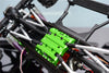 Vaterra K5 Blazer Ascender Aluminum Center Gear Box Bottom Mount - 1Pc Set Green