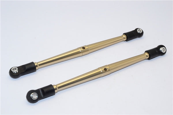 Vaterra K5 Blazer Ascender Aluminum 4mm Anti-Thread Rear Lower Link (125mm Long) - 1Pr Titanium