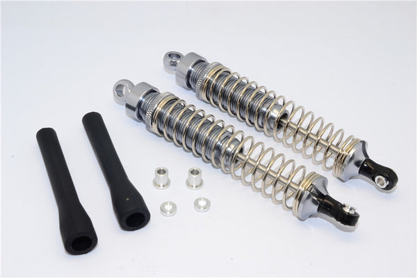 Vaterra K5 Blazer Ascender Aluminum Front/Rear Adjustable Damper - 1Pr Set Gray Silver