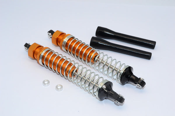 Vaterra K5 Blazer Ascender Aluminum Front/Rear Adjustable Damper With Plastic Ball Top - 1Pr Set Orange