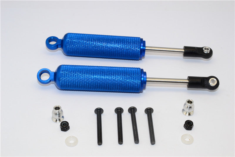 Vaterra K5 Blazer Ascender Aluminum Front/Rear Internal Shocks (110mm) - 1Pr Set Blue