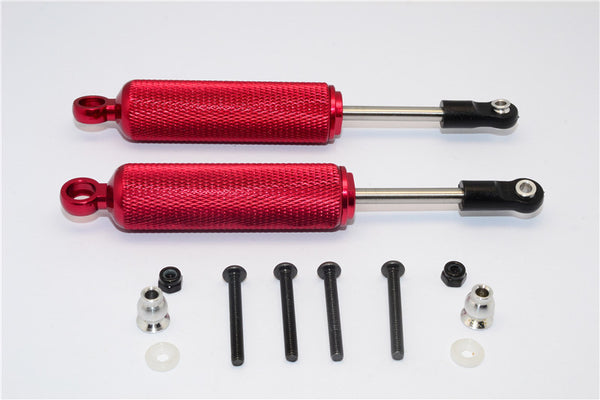 Vaterra K5 Blazer Ascender Aluminum Front/Rear Internal Shocks (110mm) - 1Pr Set Red