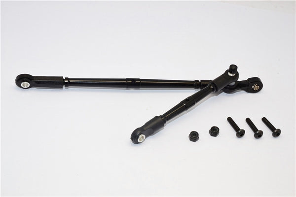 Vaterra K5 Blazer Ascender Aluminum Steering Tie Rod - 2Pcs Set Black