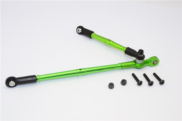Vaterra K5 Blazer Ascender Aluminum Steering Tie Rod - 2Pcs Set Green