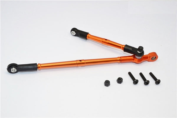 Vaterra K5 Blazer Ascender Aluminum Steering Tie Rod - 2Pcs Set Orange