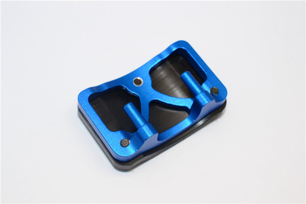 Vaterra K5 Blazer Ascender Aluminum+Plastic Front/Rear Axle Protector Mount - 1 Set Blue