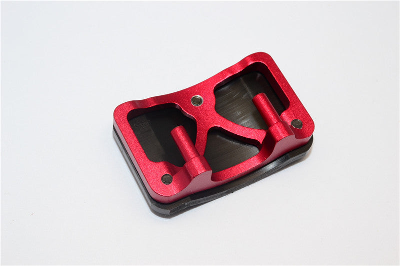 Vaterra K5 Blazer Ascender Aluminum+Plastic Front/Rear Axle Protector Mount - 1 Set Red