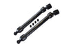 Vaterra K5 Blazer Ascender Hard Steel Main Drive Shaft (R:97mm-120mm , F:105mm-128mm For 295 To 315 Wheelbase) - 2Pcs Set Black