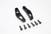 Vaterra K5 Blazer Ascender Aluminum Front Bumper Mount - 2 Pcs Set Black