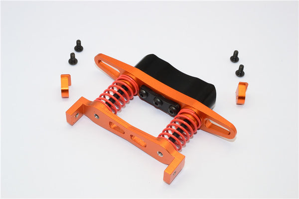 Vaterra K5 Blazer Ascender Aluminum Rear Bumper Absorber - 1 Set Orange