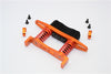 Vaterra K5 Blazer Ascender Aluminum Rear Bumper Absorber - 1 Set Orange