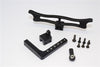 Vaterra K5 Blazer Ascender Aluminum Adjustable Tow Hitch - 3Pcs Set Black