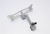 Vaterra K5 Blazer Ascender Aluminum Adjustable Tow Hitch - 3Pcs Set Gray Silver