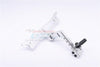 Vaterra K5 Blazer Ascender Aluminum  Adjustable Tow Hitch - 3Pcs Set Silver