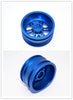Vaterra K5 Blazer Ascender Aluminum Front/Rear 6 Poles Rims - 1Pr Blue