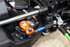 Thunder Tiger Truck K-ROCK MT4-G5 Brushless Aluminum Hi-Torque Servo Saver 25T With Spring Steel Tie Rod - 1 Set Blue