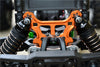 Thunder Tiger Truck K-ROCK MT4-G5 Brushless Aluminum Front Adjustable Damper Tower - 1Pc Orange