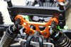 Thunder Tiger Truck K-ROCK MT4-G5 Brushless Aluminum Front Adjustable Damper Tower - 1Pc Orange