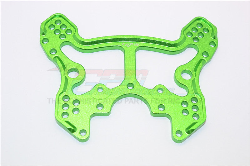 Thunder Tiger Truck K-ROCK MT4-G5 Brushless Aluminum Rear Adjustable Damper Tower - 1Pc Green