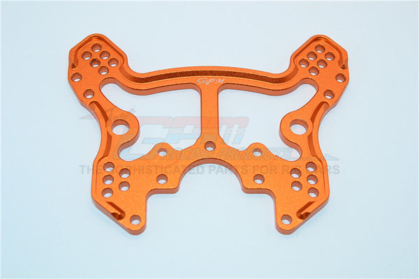 Thunder Tiger Truck K-ROCK MT4-G5 Brushless Aluminum Rear Adjustable Damper Tower - 1Pc Orange