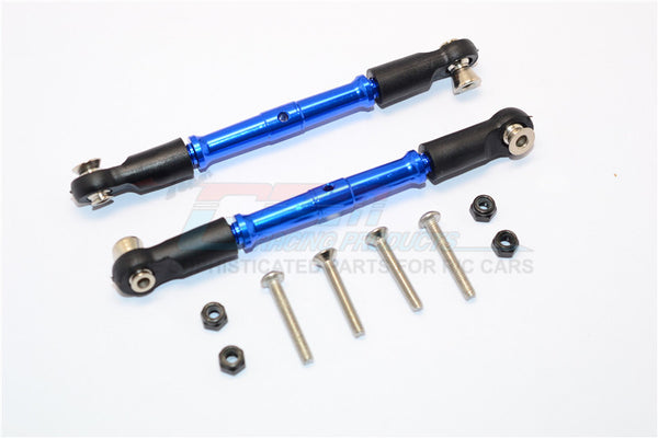 Thunder Tiger Truck K-ROCK MT4-G5 Aluminum Front Turnbuckles - 1Pr Set Blue