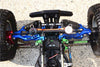 Thunder Tiger Truck K-ROCK MT4-G5 Aluminum Front Upper Arms - 1Pr Set Red