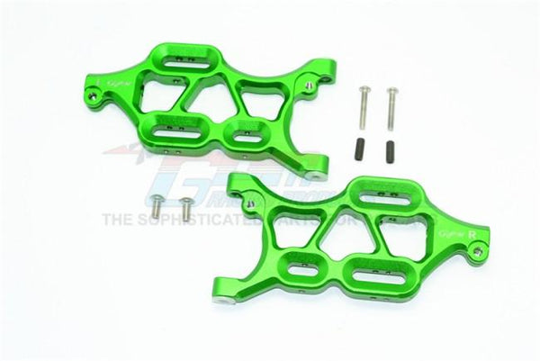 Thunder Tiger Truck K-ROCK MT4-G5 Aluminum Front Lower Arms - 1Pr Set Green