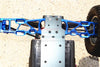 Thunder Tiger Truck K-ROCK MT4-G5 Aluminum Rear Lower Arms - 1Pr Set Blue