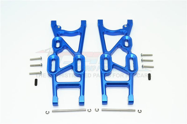 Thunder Tiger Truck K-ROCK MT4-G5 Aluminum Rear Lower Arms - 1Pr Set Blue