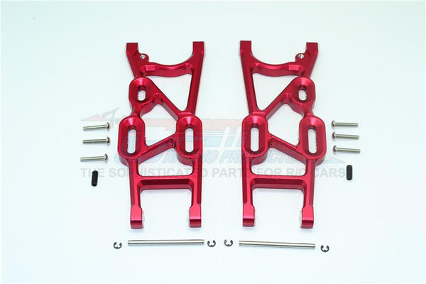 Thunder Tiger Truck K-ROCK MT4-G5 Aluminum Rear Lower Arms - 1Pr Set Red