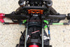 Thunder Tiger Truck K-ROCK MT4-G5 Aluminium Tie Rods Complete Set - 5Pcs Set Black