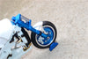 Kyosho Motorcycle NSR500 Aluminum Front Wheel Holder - 1Pc Blue