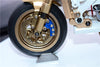 Kyosho Motorcycle NSR500 Aluminum Brake Rotor Mount - 3Pcs Set Blue
