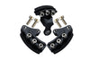 Kyosho Motorcycle NSR500 Aluminum Brake Rotor Mount - 3Pcs Set Black