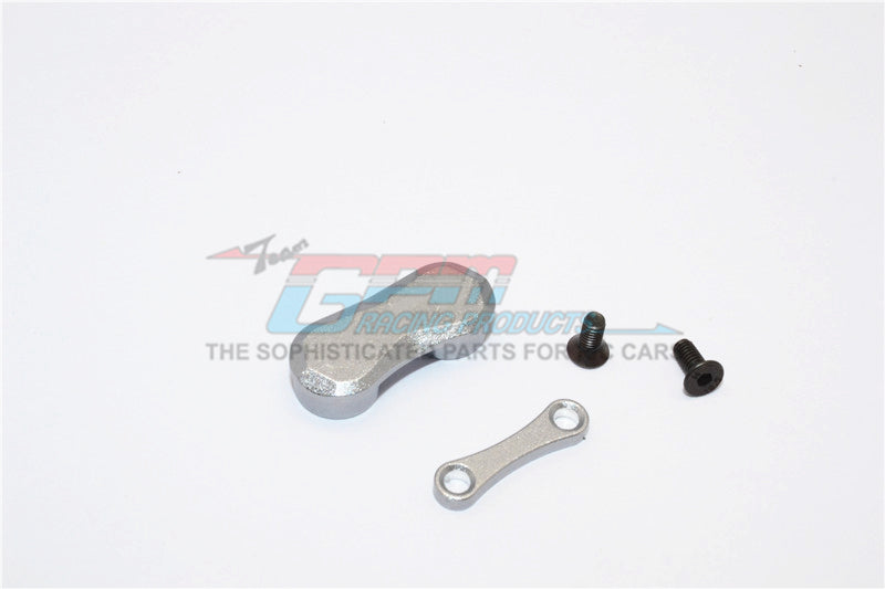 Kyosho Motorcycle NSR500 Aluminum Rear Car Plate - 1Pc Gray Silver