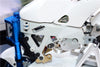 Kyosho Motorcycle NSR500 Aluminum Oval Washer For Gear Box - 2Pcs Black