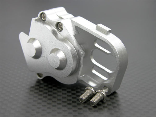 Kyosho Motorcycle NSR500 Aluminum Gear Box With Screws (Big Teeth Gear Design) - 1Pc Set Silver