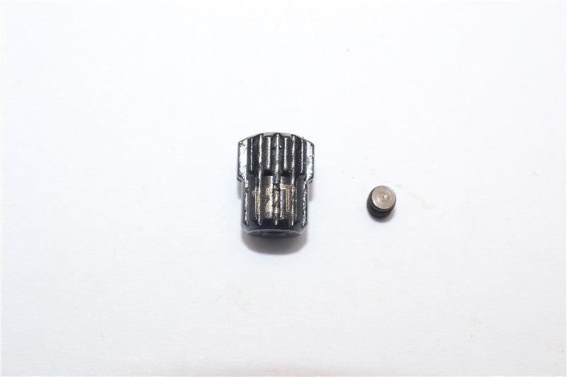 Kyosho Motorcycle NSR500 Kyosho Motorcycle NSR500 Steel #45 Motor Gear (12T) - 1Pc Set Black