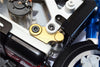 Kyosho Motorcycle NSR500 Aluminum Front Chassis Holder - 1 Set Titanium